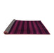 Sideview of Abstract Pink Modern Rug, abs1441pnk