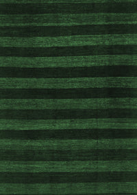 Abstract Emerald Green Modern Rug, abs1441emgrn