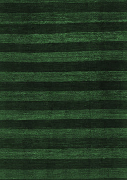 Abstract Emerald Green Modern Rug, abs1441emgrn