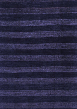 Abstract Blue Modern Rug, abs1441blu