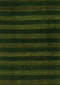 Abstract Green Modern Rug, abs1441grn