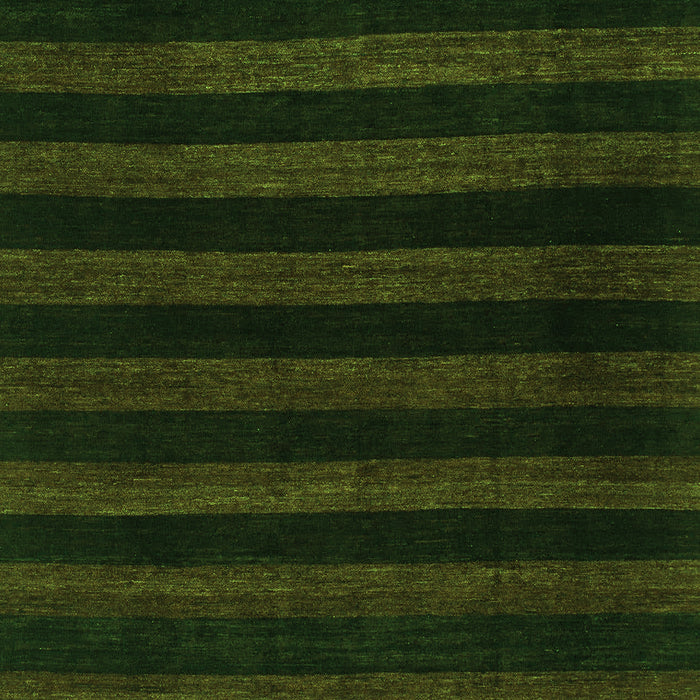 Abstract Green Modern Rug, abs1441grn
