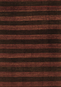 Abstract Brown Modern Rug, abs1441brn