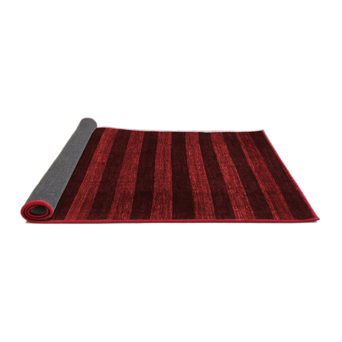 Abstract Red Modern Area Rugs