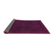 Sideview of Abstract Pink Modern Rug, abs1442pnk