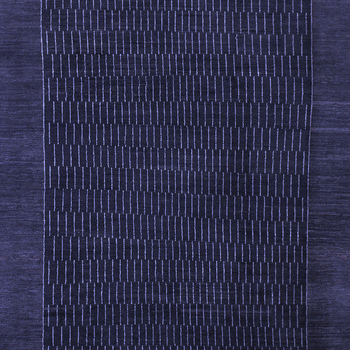 Machine Washable Abstract Blue Modern Rug, wshabs1442blu