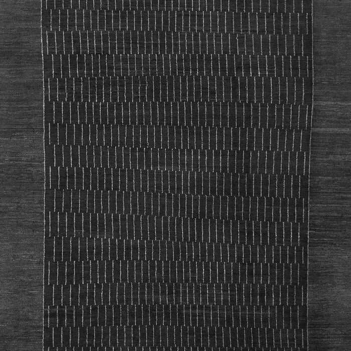 Machine Washable Abstract Gray Modern Rug, wshabs1442gry