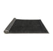 Sideview of Abstract Gray Modern Rug, abs1442gry