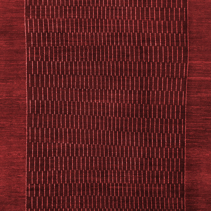 Abstract Red Modern Area Rugs