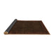 Sideview of Abstract Brown Modern Rug, abs1442brn