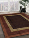 Machine Washable Abstract Night Red Rug in a Family Room, wshabs1443