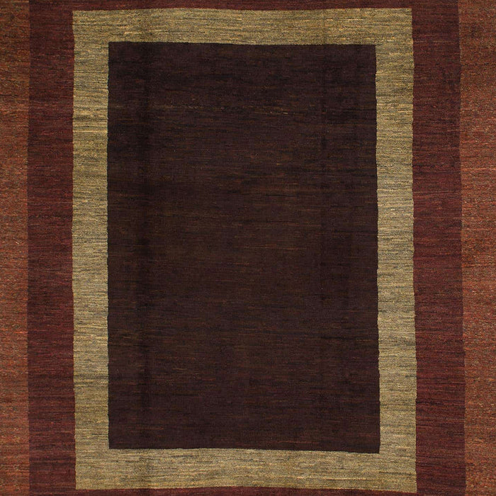 Machine Washable Abstract Night Red Rug, wshabs1443