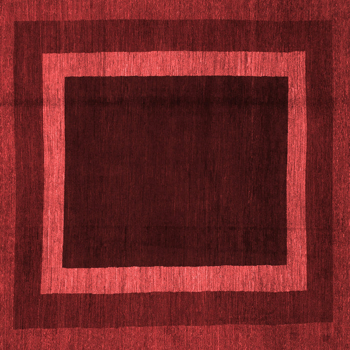 Abstract Red Modern Rug, abs1443red