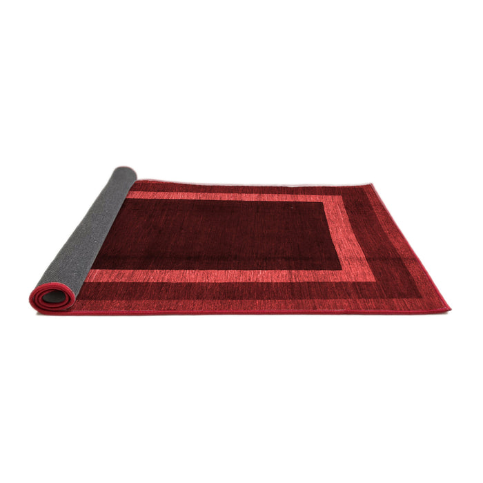 Abstract Red Modern Area Rugs
