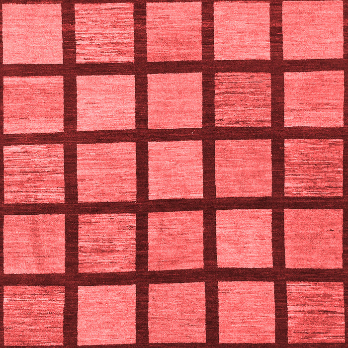 Checkered Red Modern Area Rugs