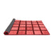 Checkered Red Modern Area Rugs