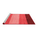 Modern Red Washable Rugs