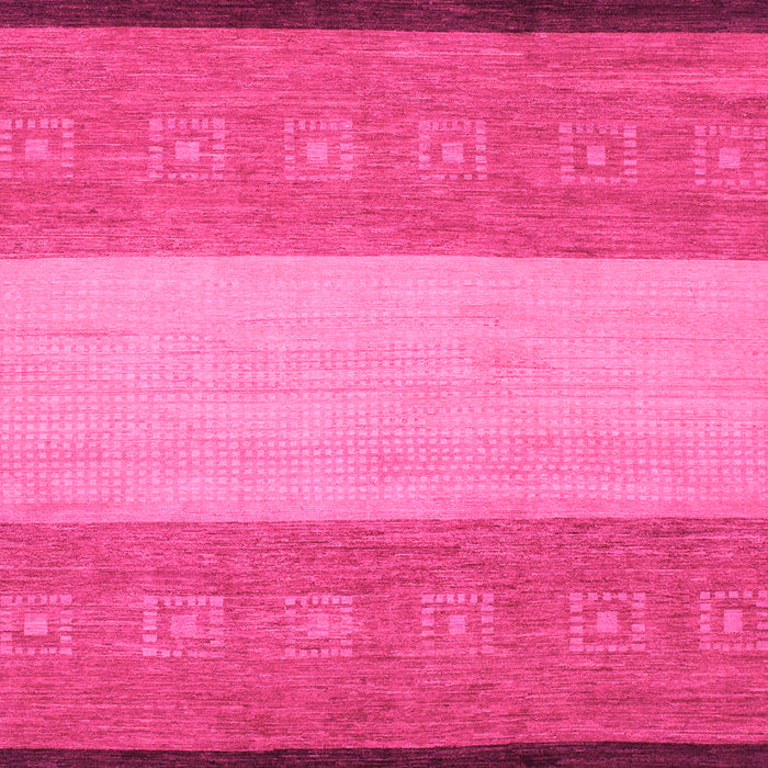 Machine Washable Abstract Pink Modern Rug, wshabs1446pnk