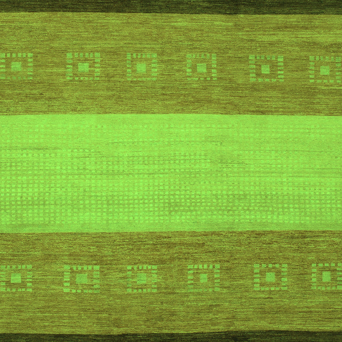 Abstract Green Modern Rug, abs1446grn