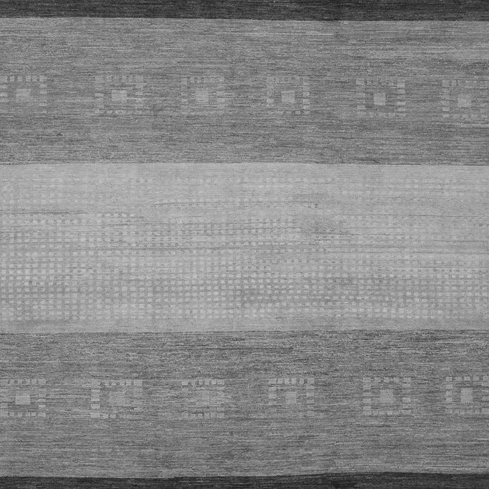 Machine Washable Abstract Gray Modern Rug, wshabs1446gry