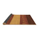 Sideview of Abstract Brown Modern Rug, abs1447brn