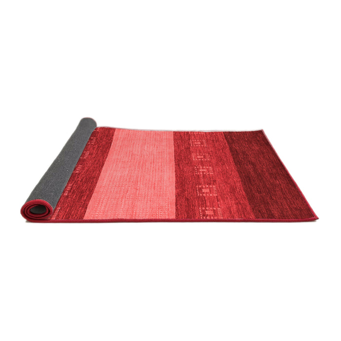 Abstract Red Modern Area Rugs