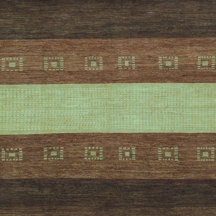 Square Abstract Light Blue Modern Rug, abs1447lblu