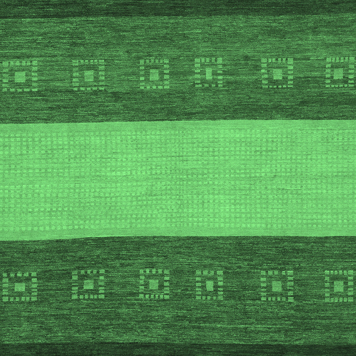 Abstract Emerald Green Modern Rug, abs1447emgrn