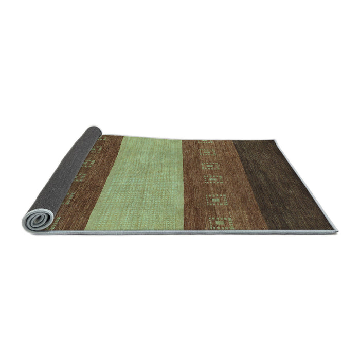 Sideview of Abstract Light Blue Modern Rug, abs1447lblu