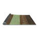 Sideview of Abstract Light Blue Modern Rug, abs1447lblu