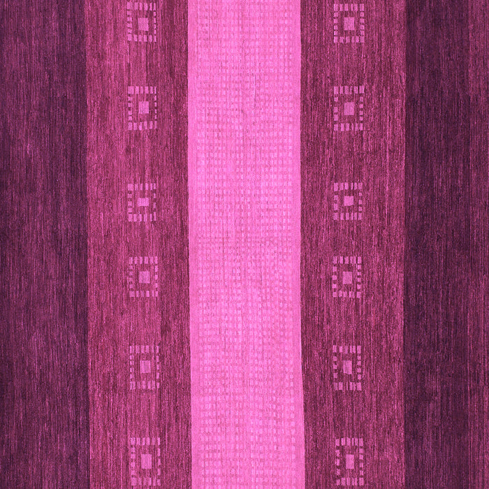 Square Machine Washable Abstract Purple Modern Area Rugs, wshabs1447pur