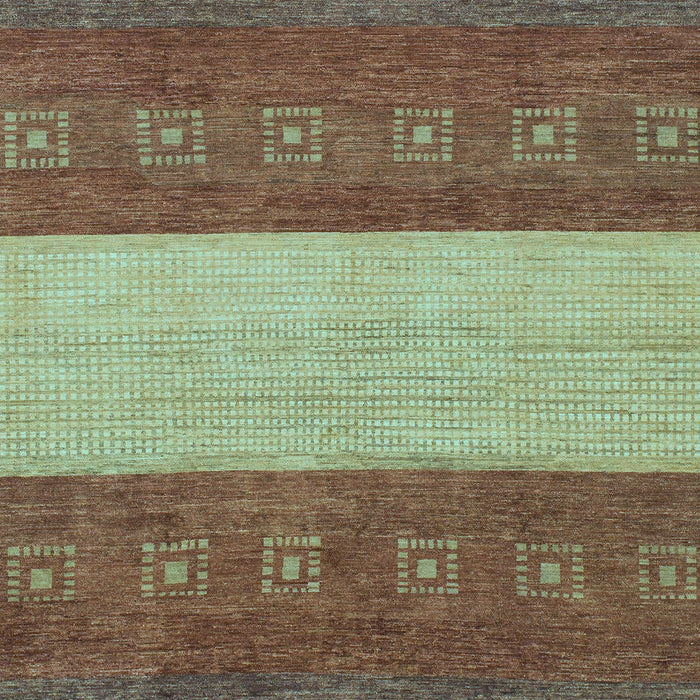 Abstract Light Blue Modern Rug, abs1448lblu