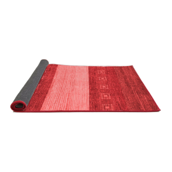 Abstract Red Modern Area Rugs