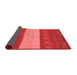 Abstract Red Modern Area Rugs