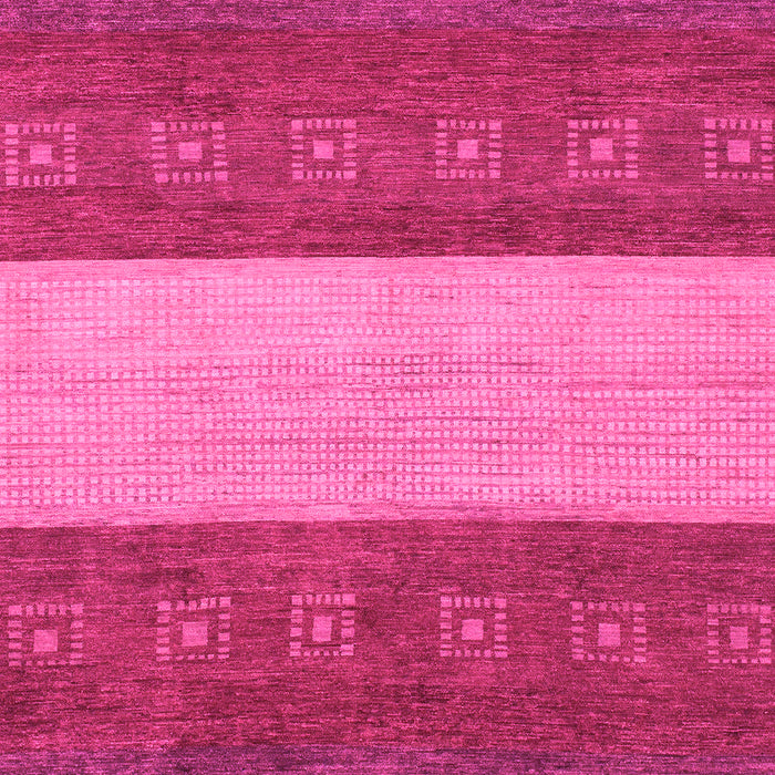 Machine Washable Abstract Pink Modern Rug, wshabs1448pnk