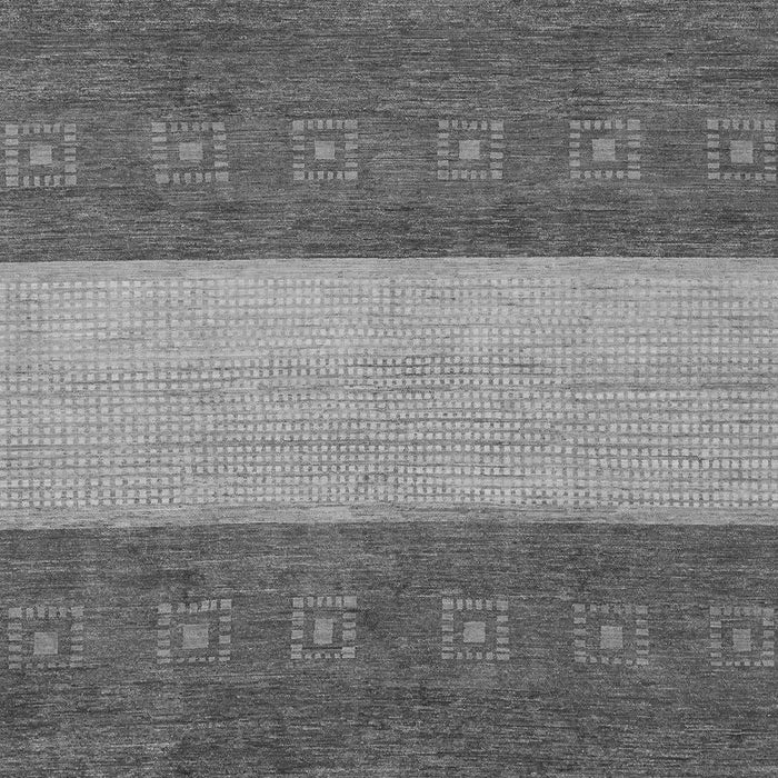 Machine Washable Abstract Gray Modern Rug, wshabs1448gry