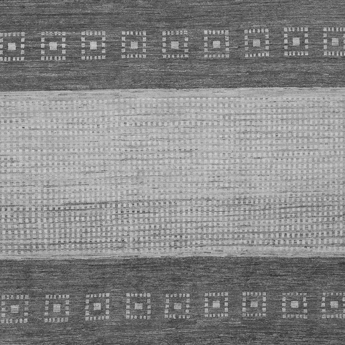 Machine Washable Abstract Gray Modern Rug, wshabs1449gry