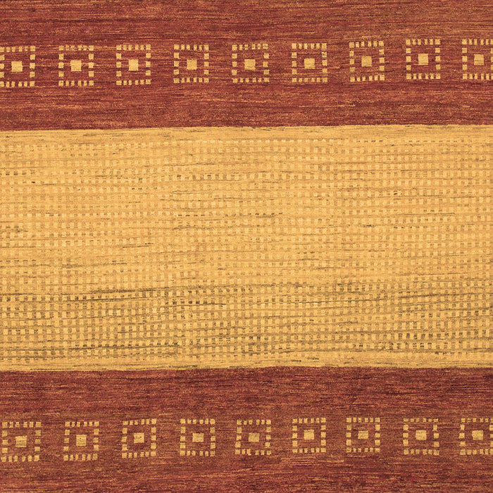 Machine Washable Abstract Brown Modern Rug, wshabs1449brn