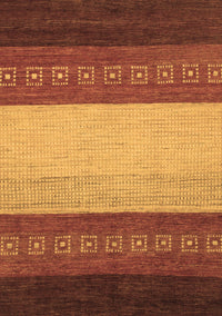 Abstract Brown Modern Rug, abs1449brn