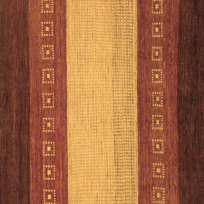 Square Machine Washable Abstract Brown Modern Rug, wshabs1449brn