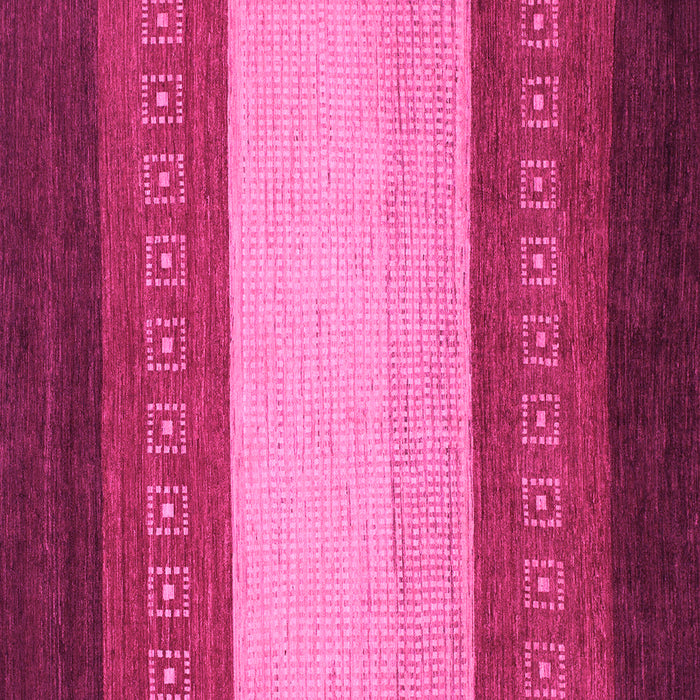 Square Machine Washable Abstract Pink Modern Rug, wshabs1449pnk