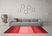 Modern Red Washable Rugs