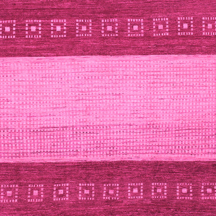 Machine Washable Abstract Pink Modern Rug, wshabs1449pnk