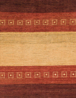Abstract Red Modern Rug, abs1449