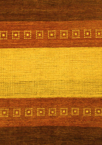 Abstract Yellow Modern Rug, abs1449yw