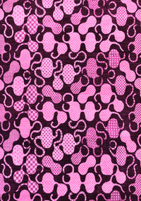 Abstract Pink Modern Rug, abs144pnk