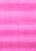 Machine Washable Abstract Pink Modern Rug, wshabs1450pnk