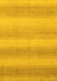 Abstract Yellow Modern Rug, abs1450yw