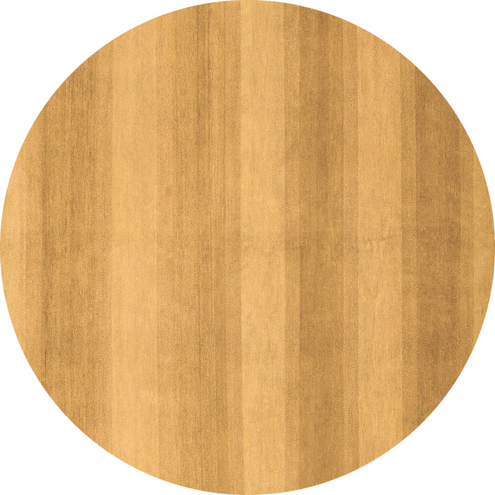Round Abstract Brown Modern Rug, abs1450brn