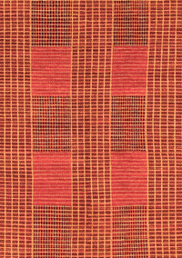 Abstract Orange Modern Rug, abs1451org